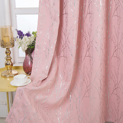 Blackout Curtains (52" x 63", Blush, 2 Panels)