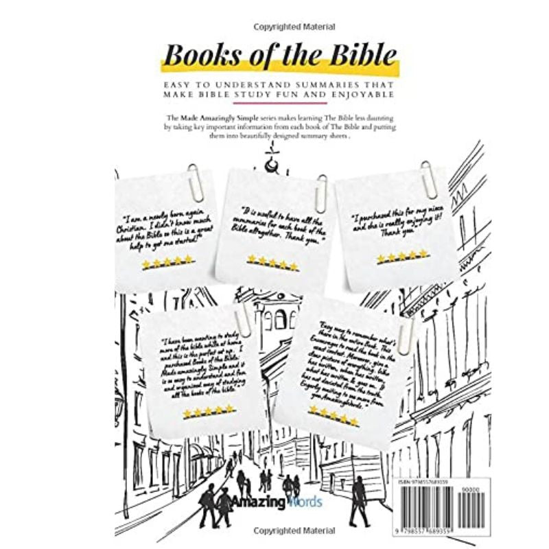 Books of The Bible: Made Amazingly Simple, Paperback