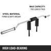 Olympic Weightlifting Safety Bar, Black, 87.12"