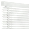 Cordless Mini White Vinyl Room Darkening Window Blind