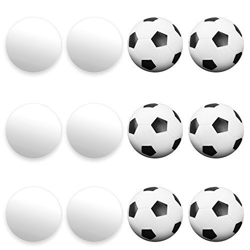 Pack of 12 Foosball Tables with Smooth Grip and Speed