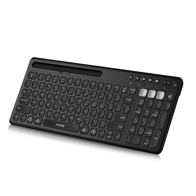 Slim and quiet wireless Bluetooth keyboard