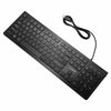 USB Wired Multimedia Keyboard for Desktop Laptop