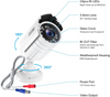 Outdoor Security Camera 80FT Night Vision