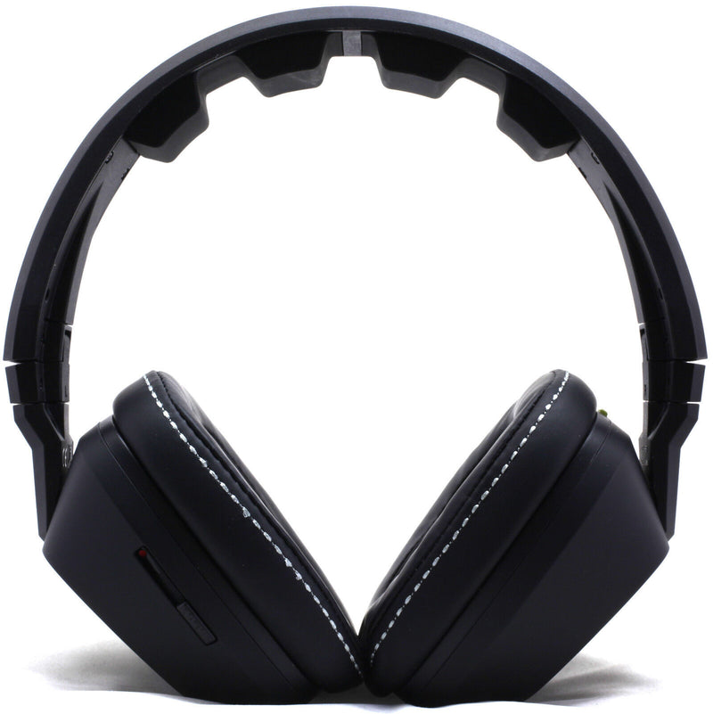 Sound headphones with amplifier microphone (Color: Black)