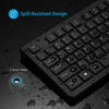 USB Wired Multimedia Keyboard for Desktop Laptop