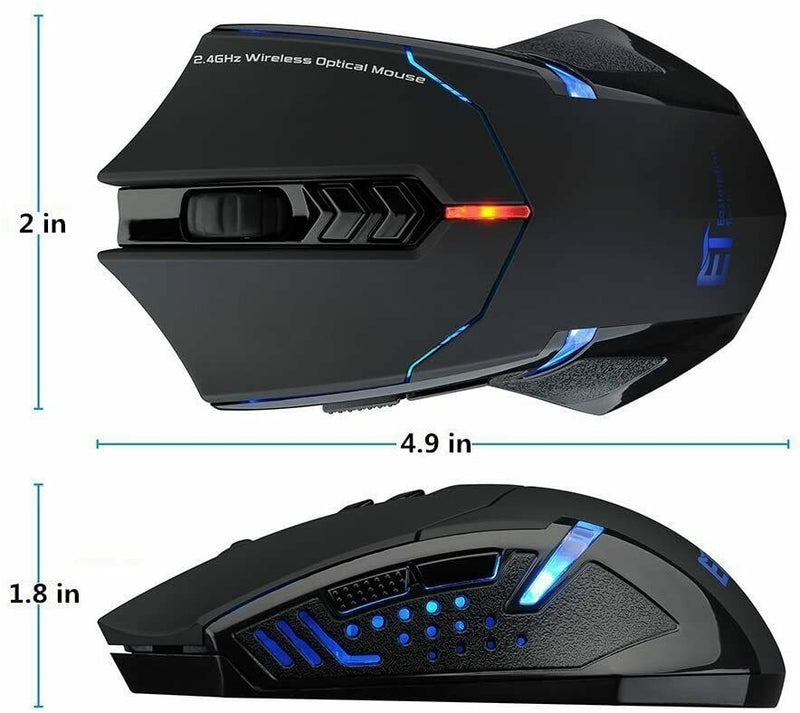 Wireless gaming mouse