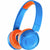 Wireless Bluetooth Kids Headphones, Colour: Rocker Blue