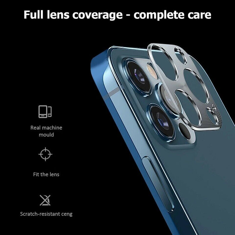 Tempered Glass Camera Lens Screen Protector Cover (Clear)