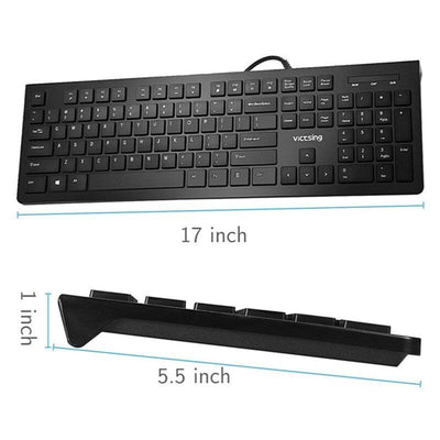 USB wired multimedia keyboard