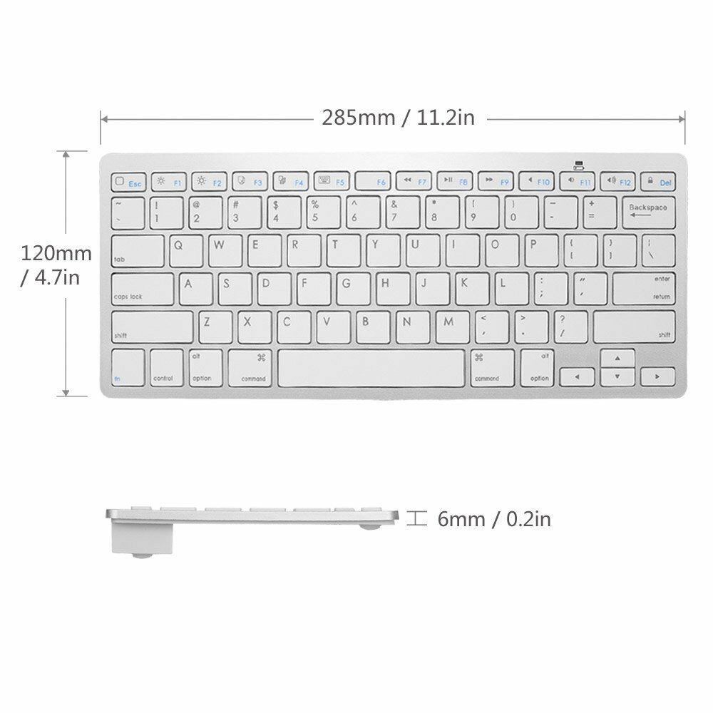 Bluetooth 3.0 wireless keyboard