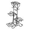 4-tier metal shelf for pots