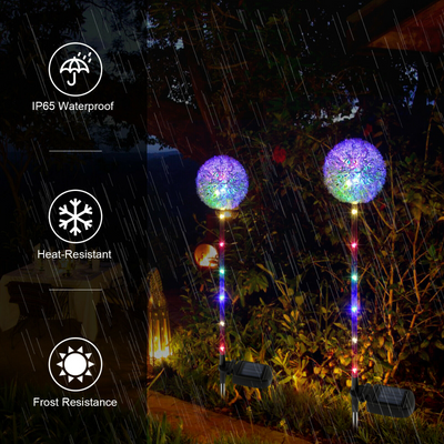 Solar Garden Dandelion Flower Lights